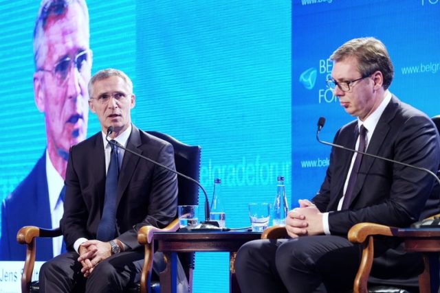 NATO Secretary General visits Serbia